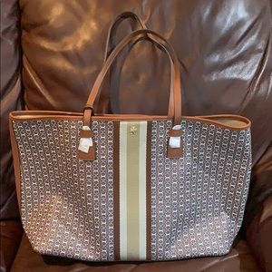 Tory Burch Gemini Link Canvas Tote